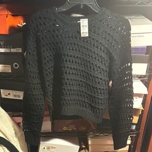 Express Black Knit Sweater